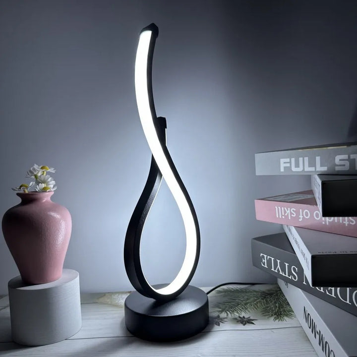 Lampe de Table LED | Dimmable | 3 Couleurs de Lumière | Design Moderne