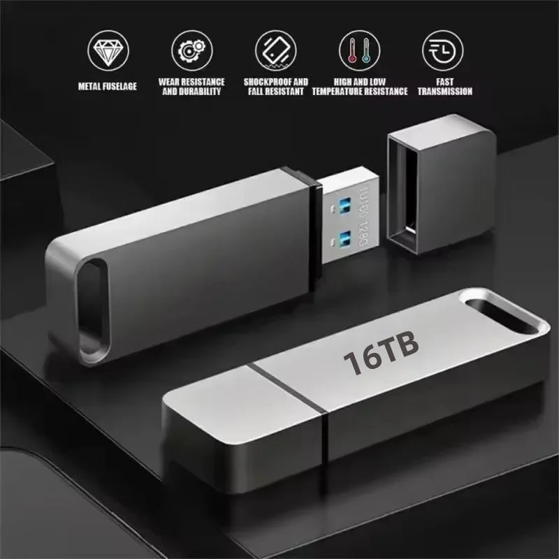 Disque USB 3.2 Étanche et Antichoc Haute Vitesse pour Windows et Mac