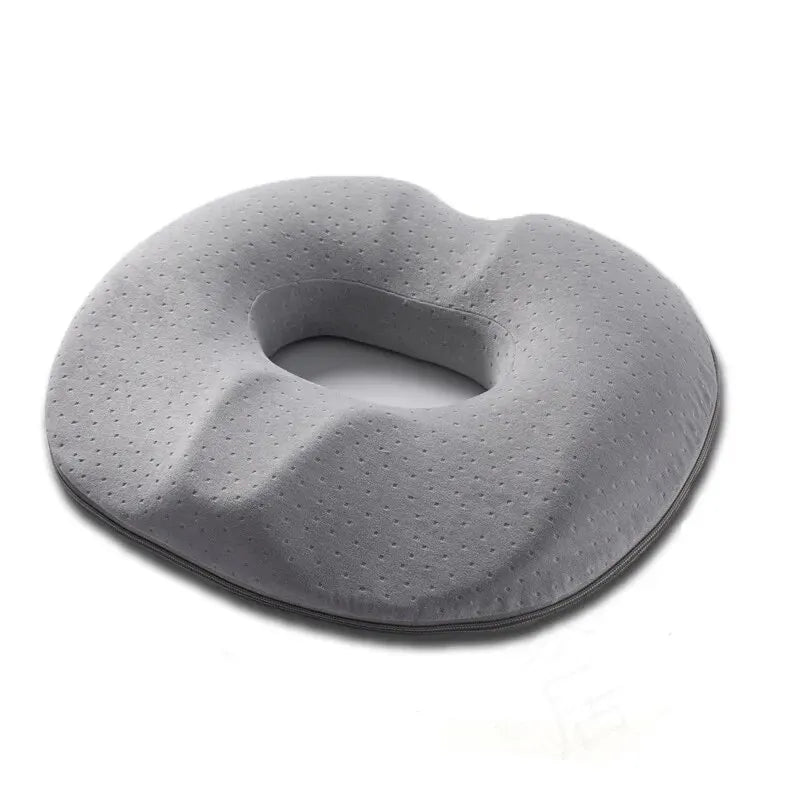 Coussin de Siège en Mousse à Mémoire | Soulagement du Coccyx & de la Colonne Vertébrale | Design Ergonomique & Confortable