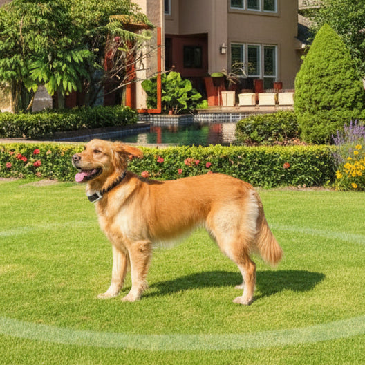 Clôture sans fil pour chien avec mode d'entraînement pour une liberté extérieure en toute sécurité