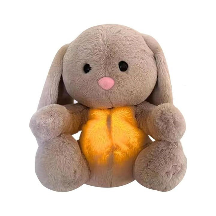 Animal en Peluche Respirant | Lapin en Peluche Réconfortant pour la Relaxation et le Bien-Être