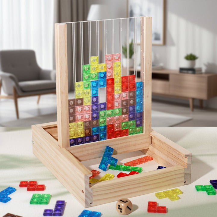 Puzzle en Bois pour le Développement Cognitif et le Divertissement Écologique