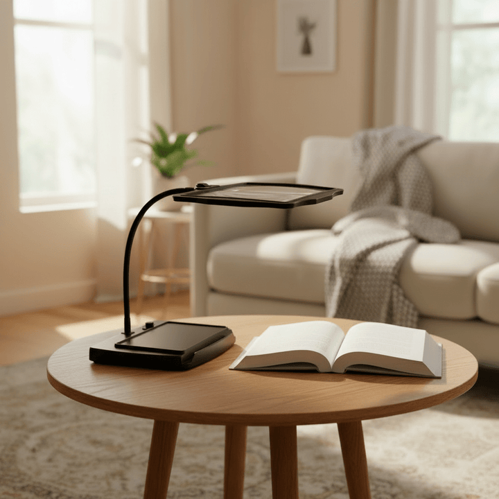 Loupe de Table avec LED pour un Travail Précis et des Détails Clairs