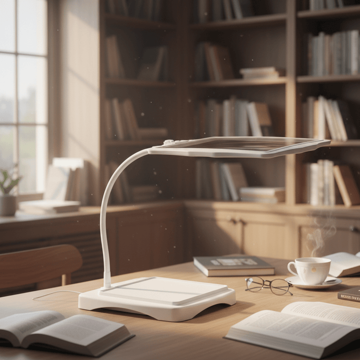 Loupe de Table avec LED pour un Travail Précis et des Détails Clairs
