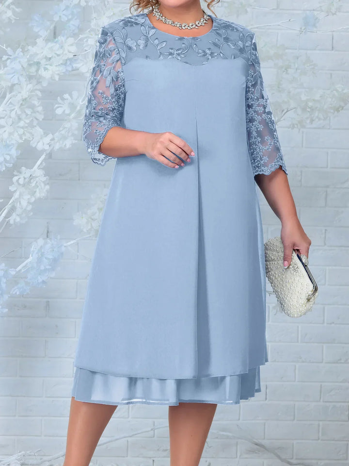 Robe de Banquet Grande Taille d'Automne