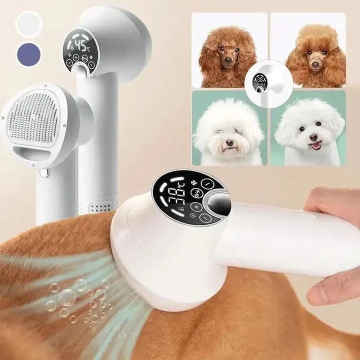 Sèche-Cheveux Doux – Séchage Doux et Brossage pour une Expérience de Toilettage Relaxante