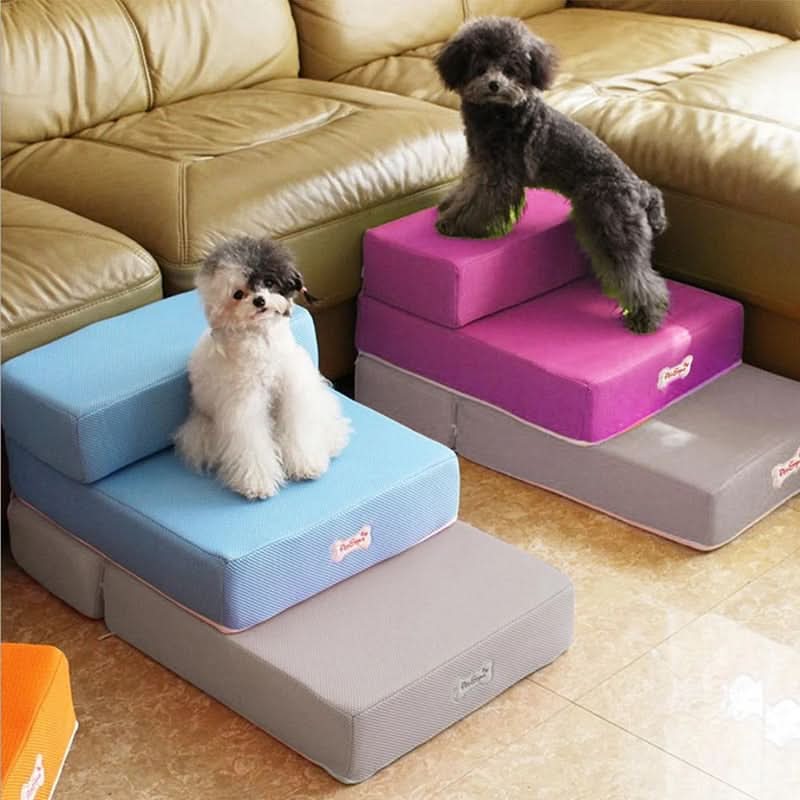 Escaliers de Luxe Premium pour Chiens pour un Accès Sûr au Canapé et au Lit