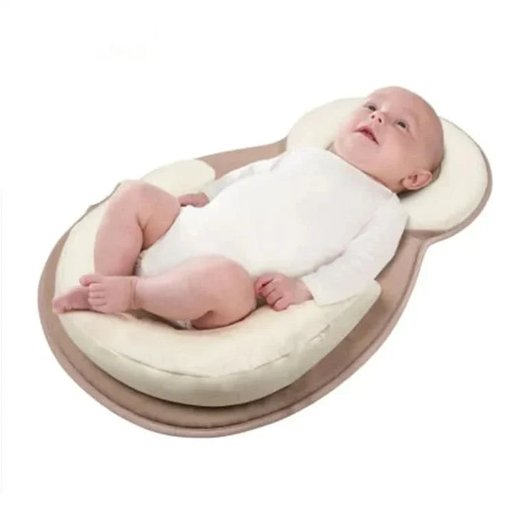 Coussin Ergonomique pour Bébé – Solution de Sommeil Sûre pour Nourrissons