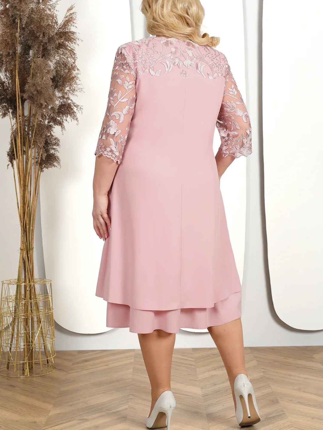 Robe de Banquet Grande Taille d'Automne