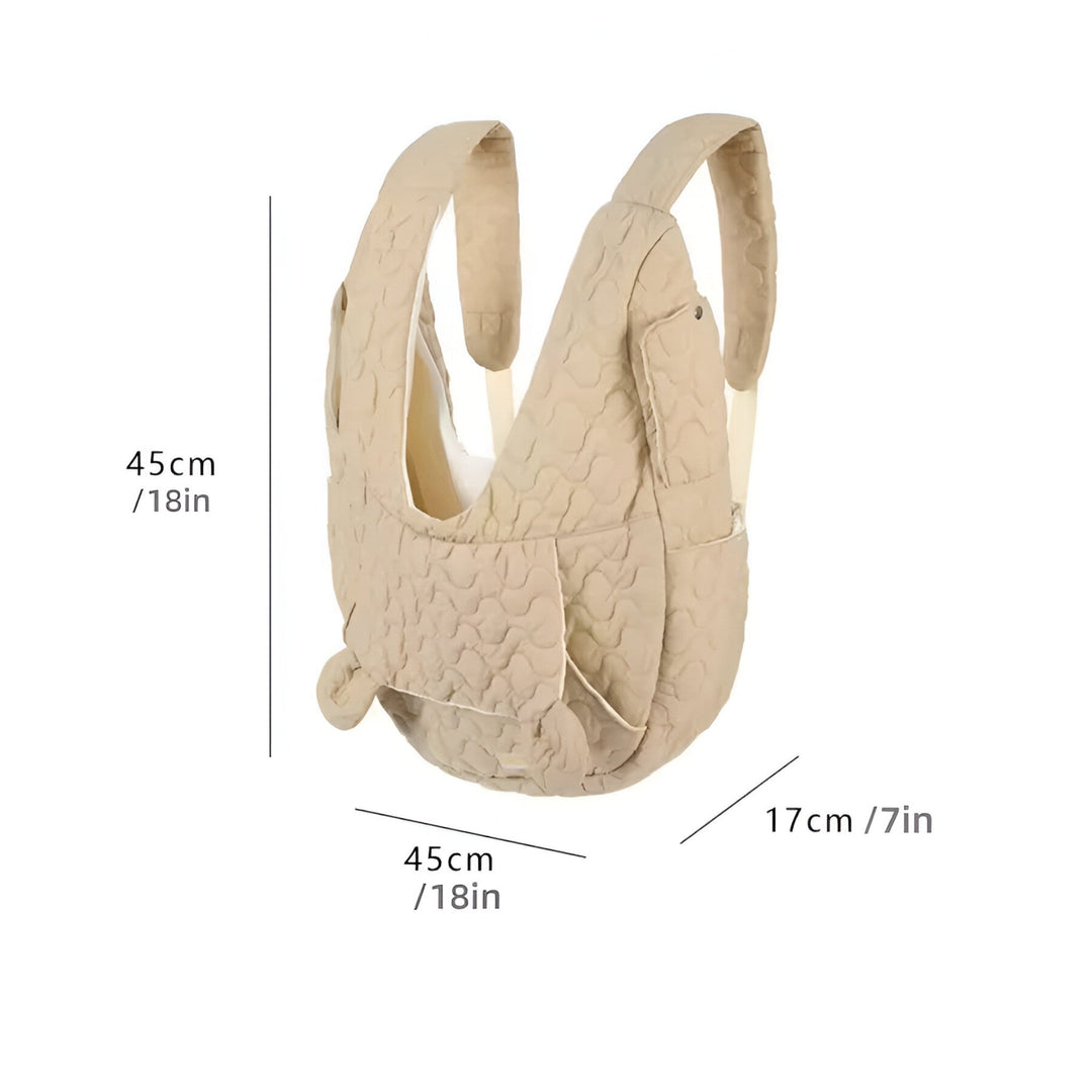 Transporteur pour animaux jusqu'à 10 kg | Imperméable et confortable | Conçu pour les chats et les petits chiens | Caractéristiques des sangles ergonomiques
