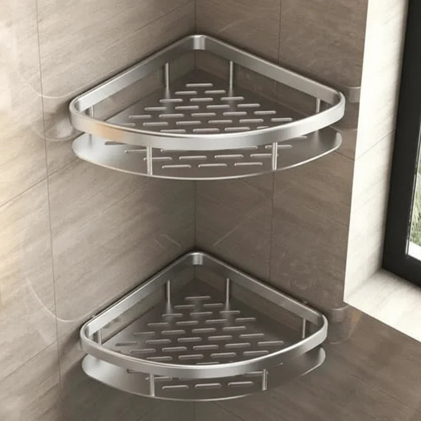 Étagère de Salle de Bain Adhésive – Sans Perçage & Élégante pour Toute Salle de Bain