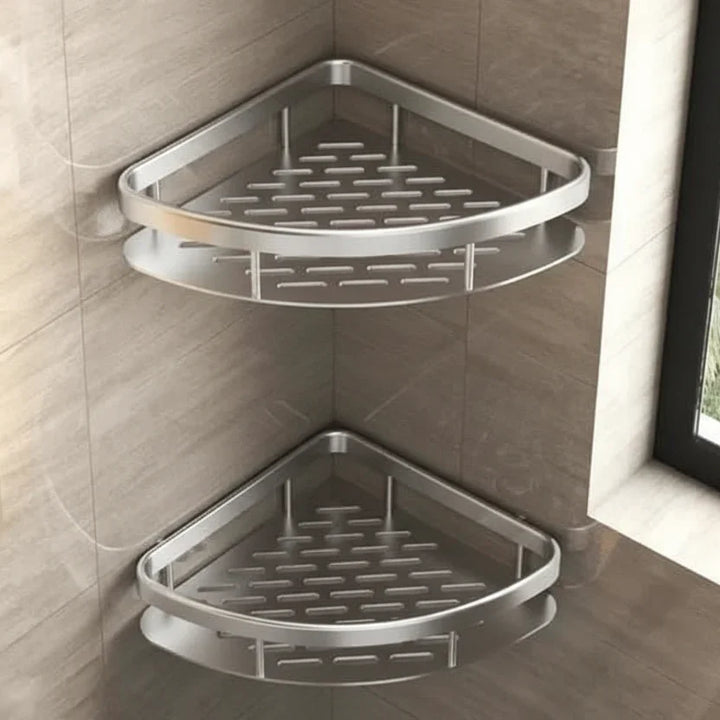 Étagère de Salle de Bain Adhésive – Sans Perçage & Élégante pour Toute Salle de Bain