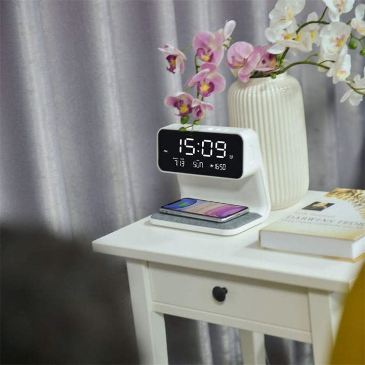 Réveil LCD Clair avec Fonction de Dimming