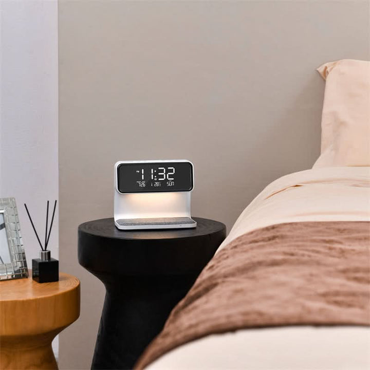 Réveil LCD Clair avec Fonction de Dimming