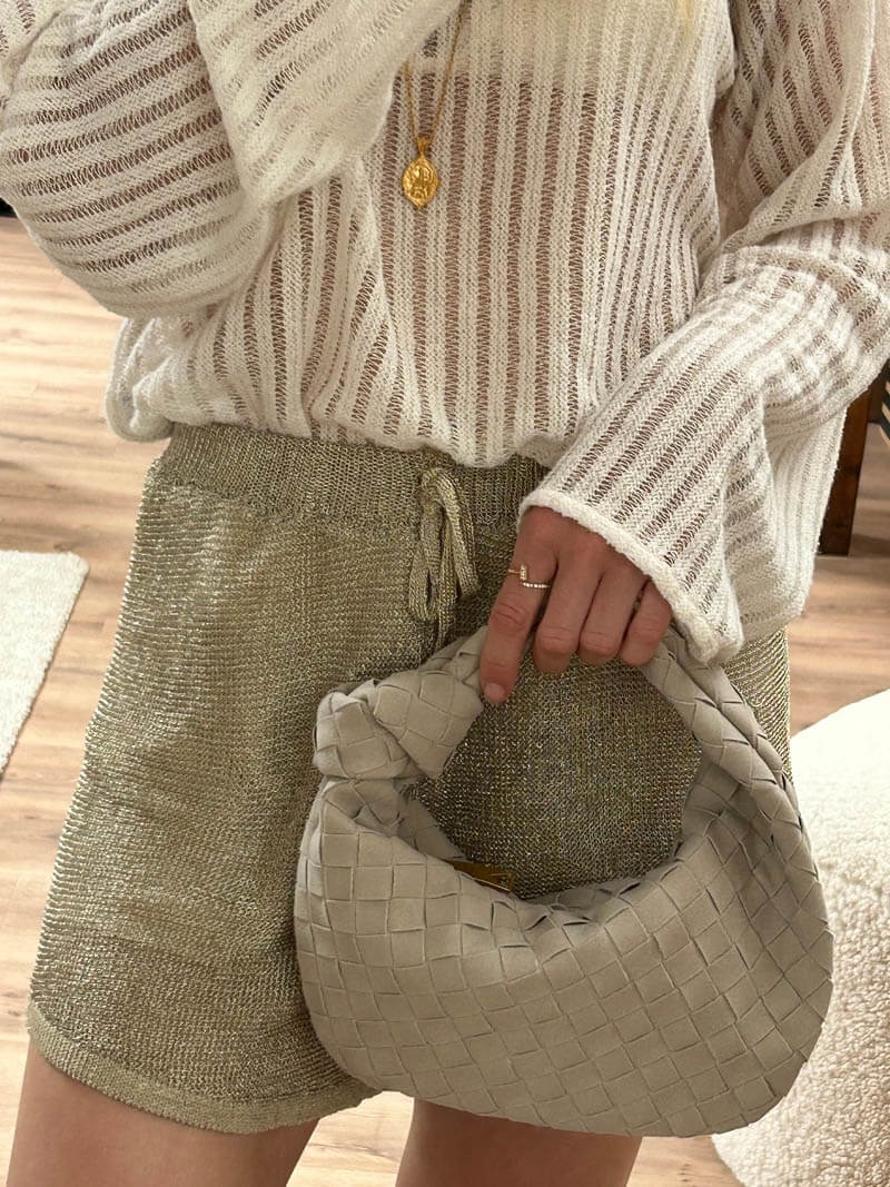 Sac à main femme design nœud | Petit