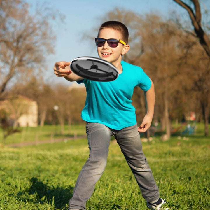 Frisbee Lumineux LED pour Jeux Nocturnes et Amusement en Plein Air