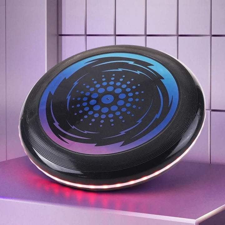 Frisbee Lumineux LED pour Jeux Nocturnes et Amusement en Plein Air