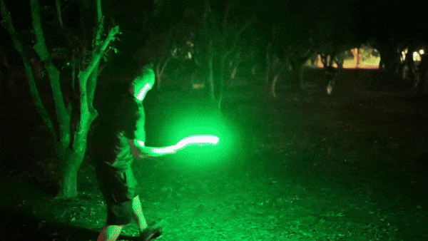 Frisbee Lumineux LED pour Jeux Nocturnes et Amusement en Plein Air