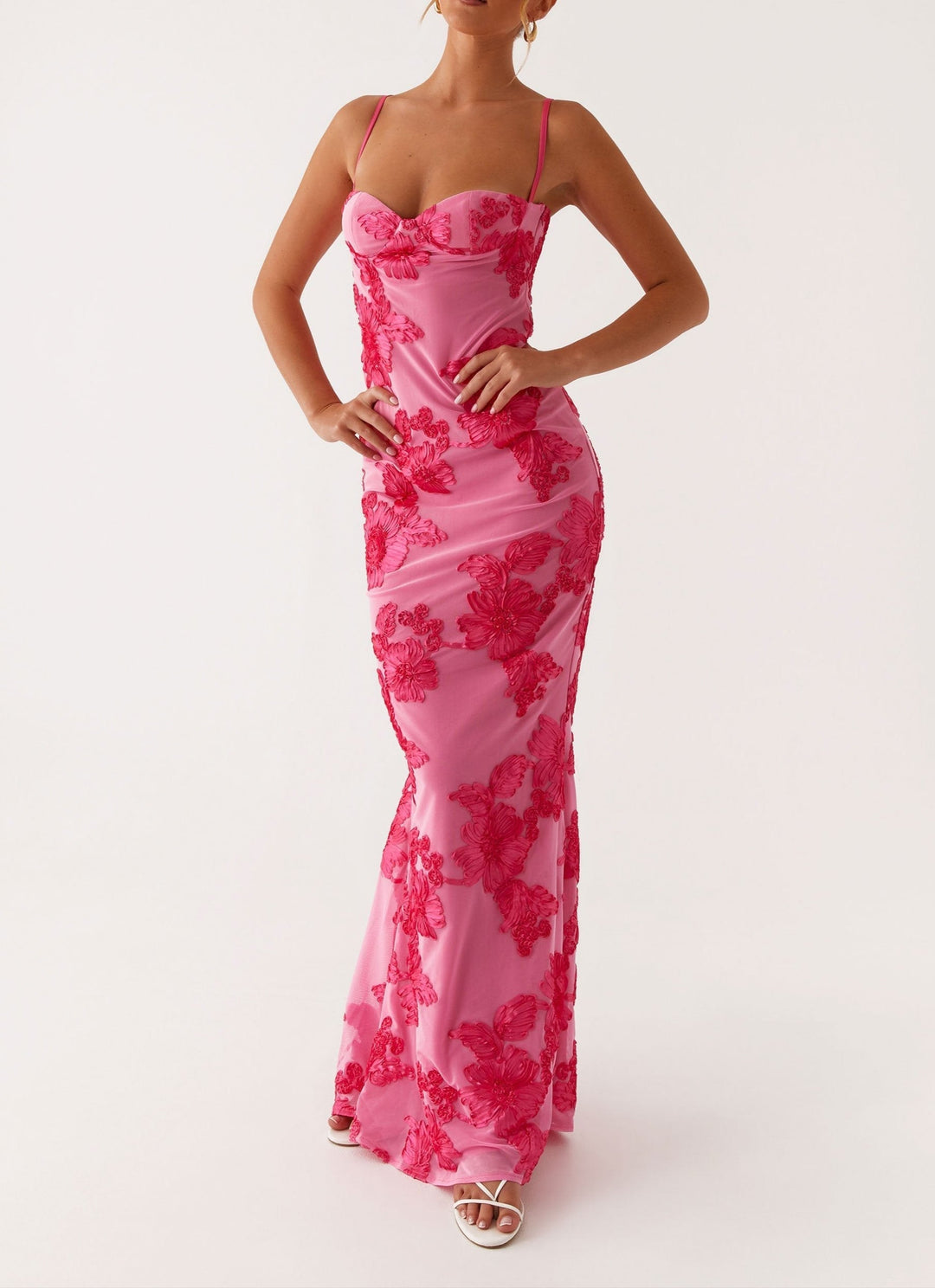 Robe Maxi Elisabetta - Rose