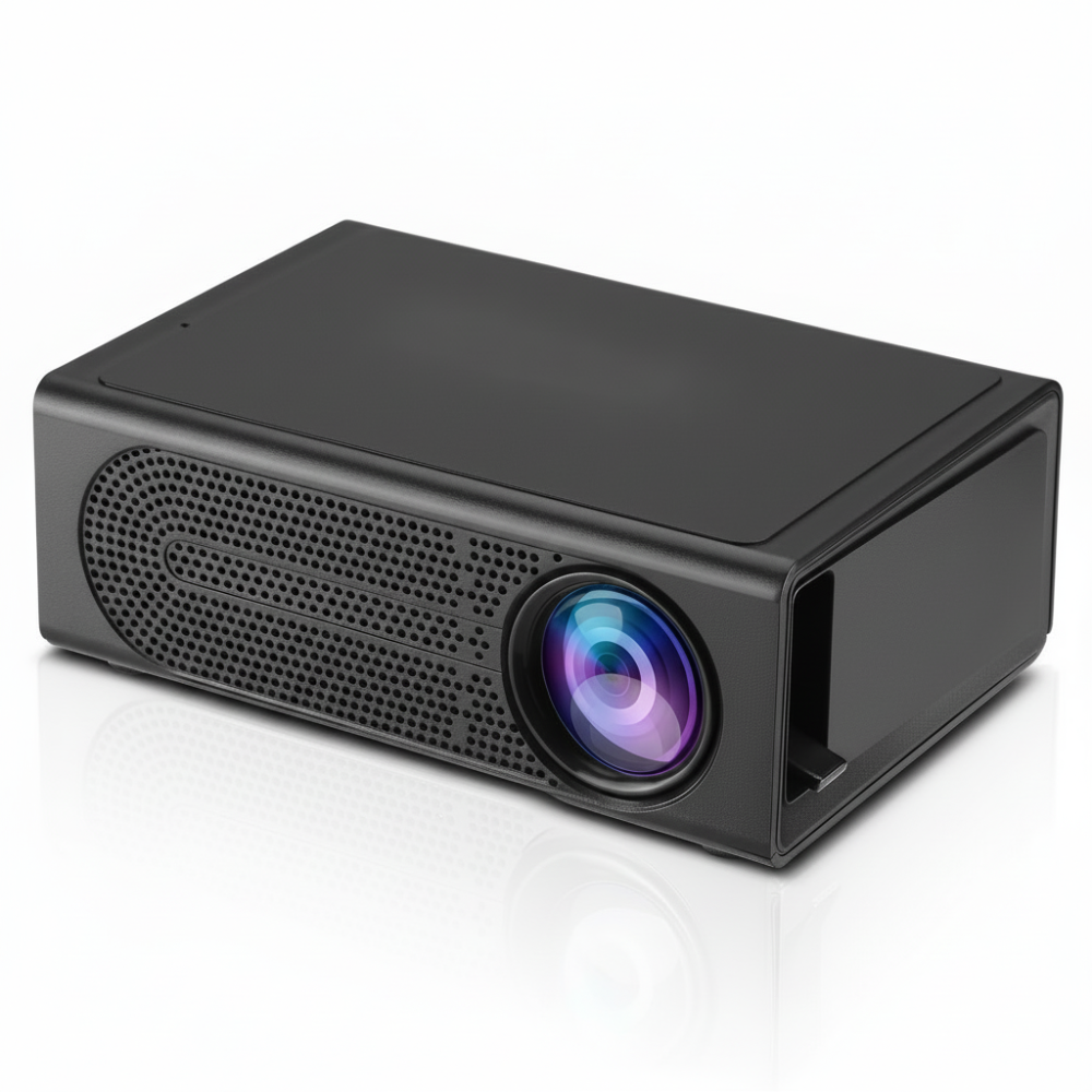 Mini Projecteur Haute Intensité 3000 Lumens – Compact, Compatible HDTV & USB, Parfait pour le Home Cinéma & l'Utilisation en Extérieur !