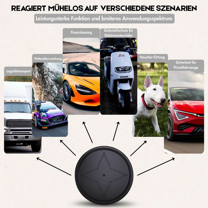 Traceur GPS Compact avec Attache Magnétique