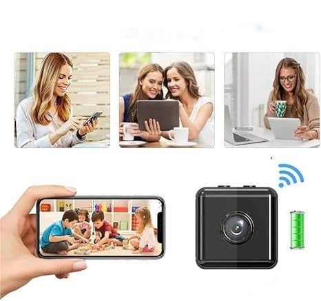 Caméra de Sécurité HD | 1080p Full HD | Wi-Fi | Résistante aux Intempéries & Sans Fil | Contrôle via Application Intelligente