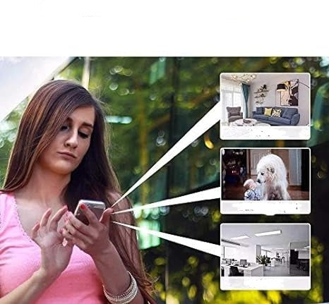 Caméra de Sécurité HD | 1080p Full HD | Wi-Fi | Résistante aux Intempéries & Sans Fil | Contrôle via Application Intelligente