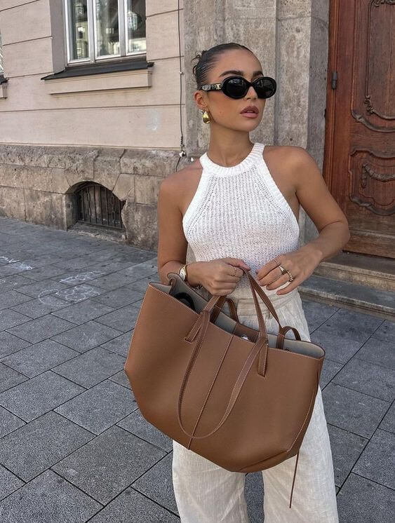 Sac à main de créateur pour femmes | Grand
