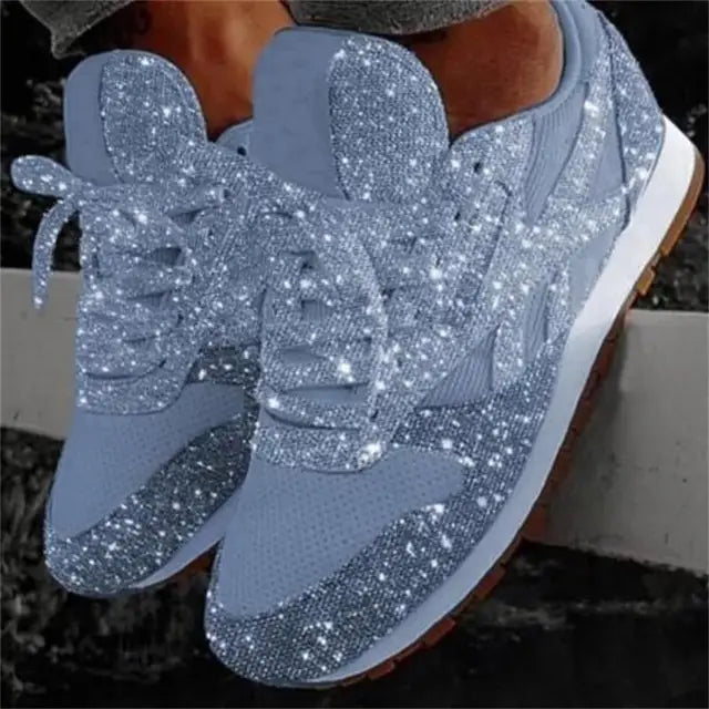Baskets à Paillettes pour Femmes | Confortables