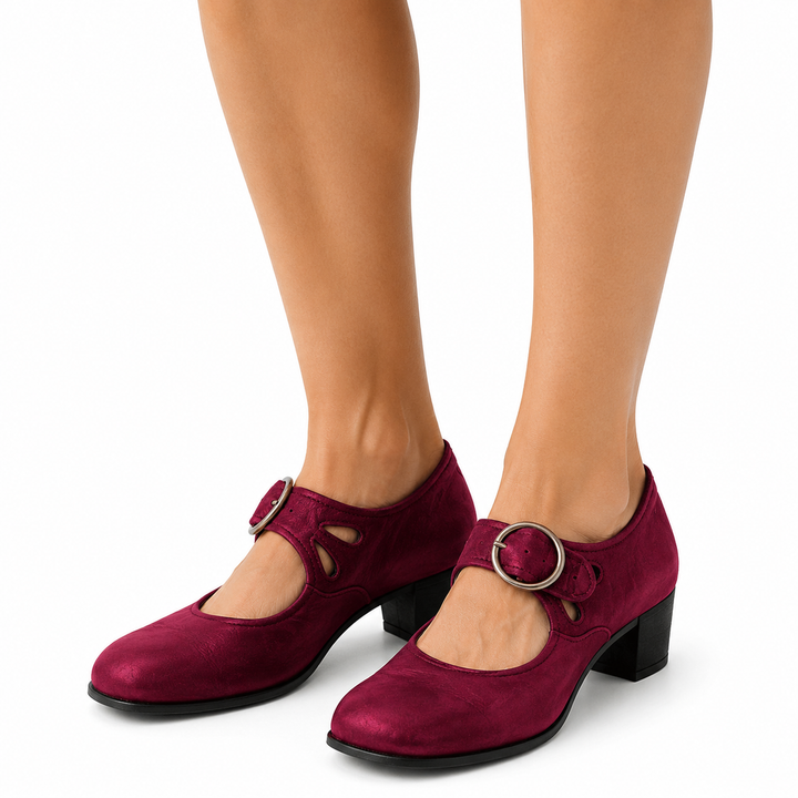 Sandales Mary Jane à boucle pour femmes
