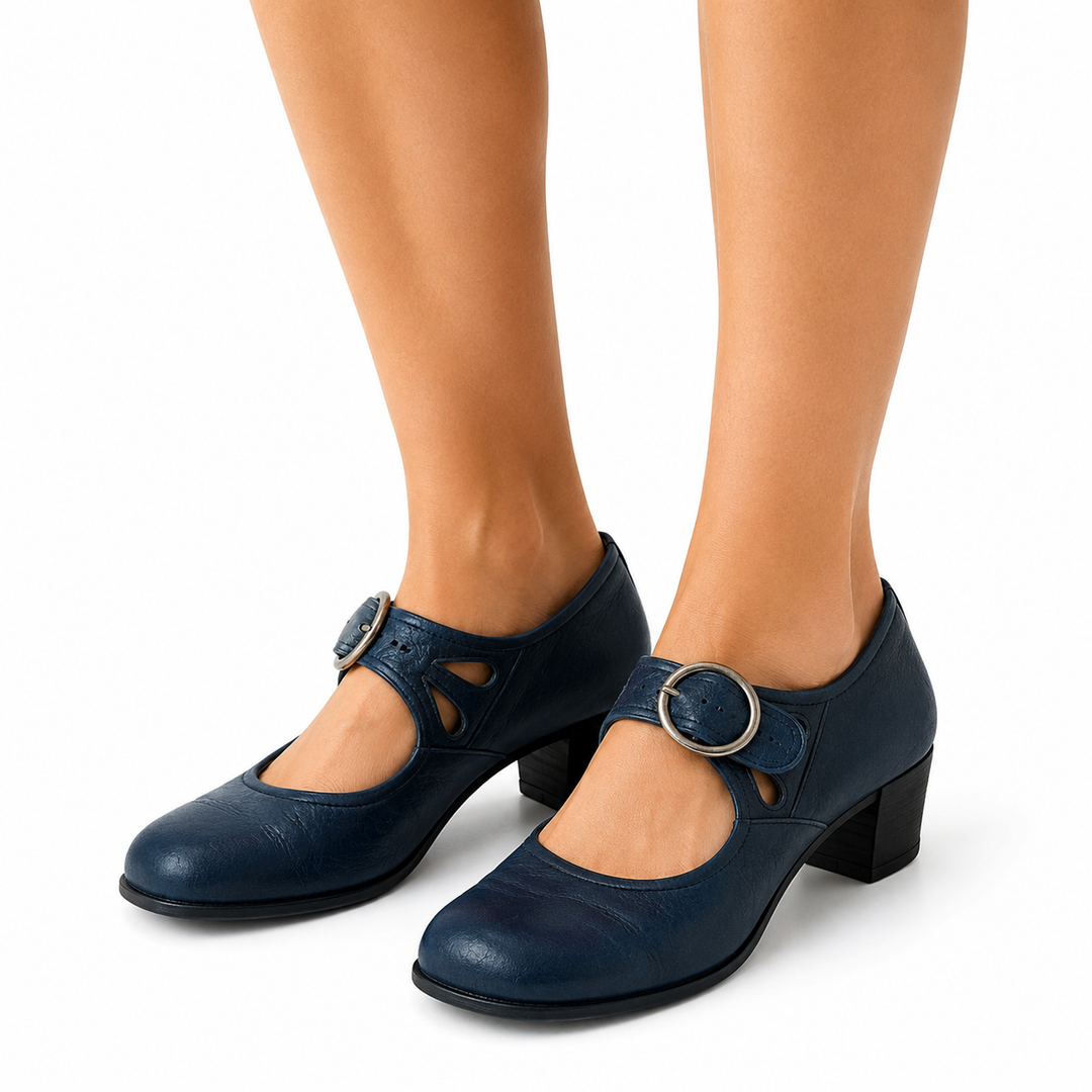 Sandales Mary Jane à boucle pour femmes