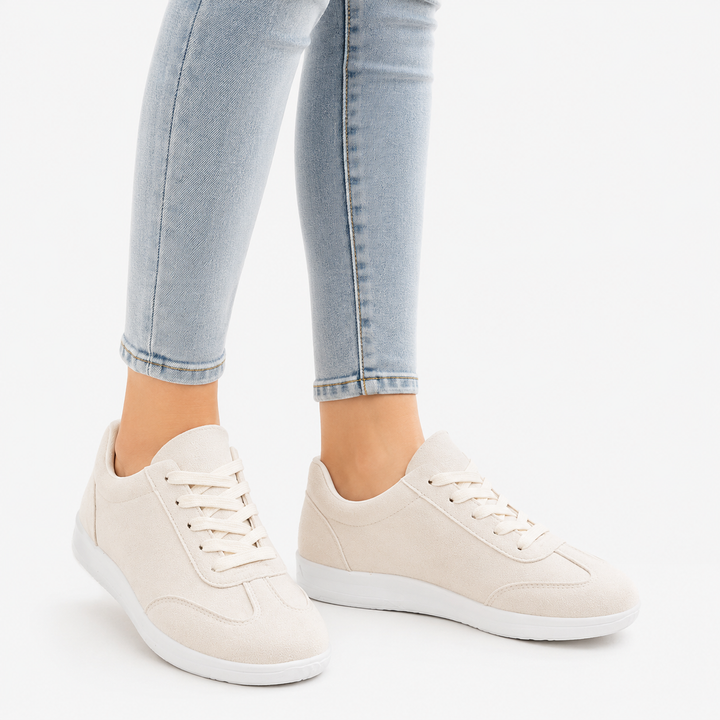 Confortables Baskets Blanches pour Femmes