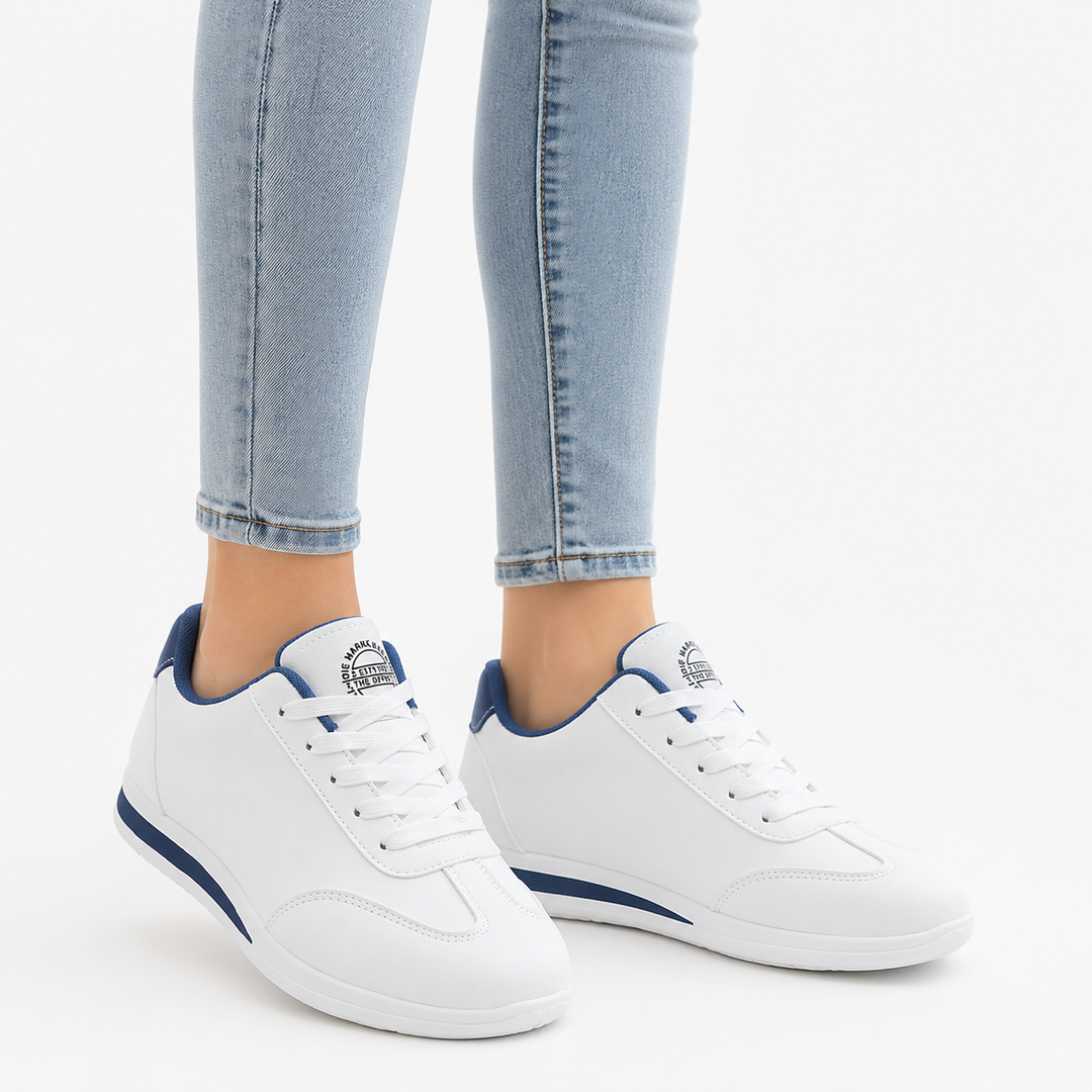 Confortables Baskets Blanches pour Femmes
