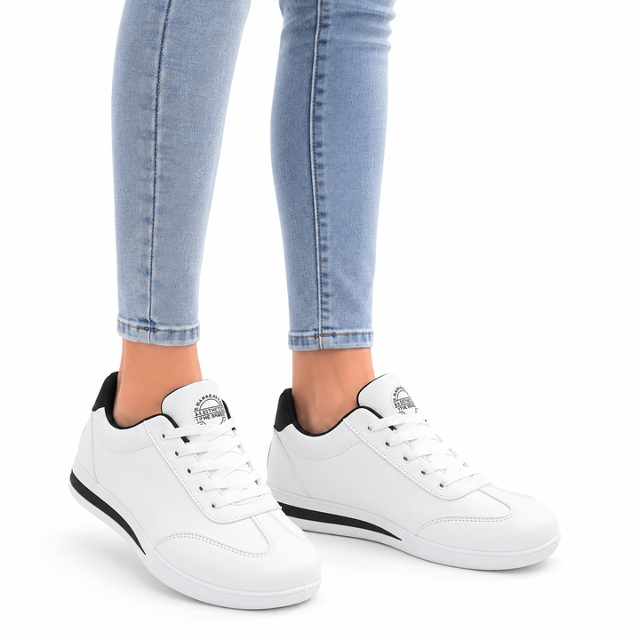 Confortables Baskets Blanches pour Femmes