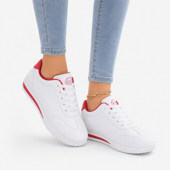 Confortables Baskets Blanches pour Femmes