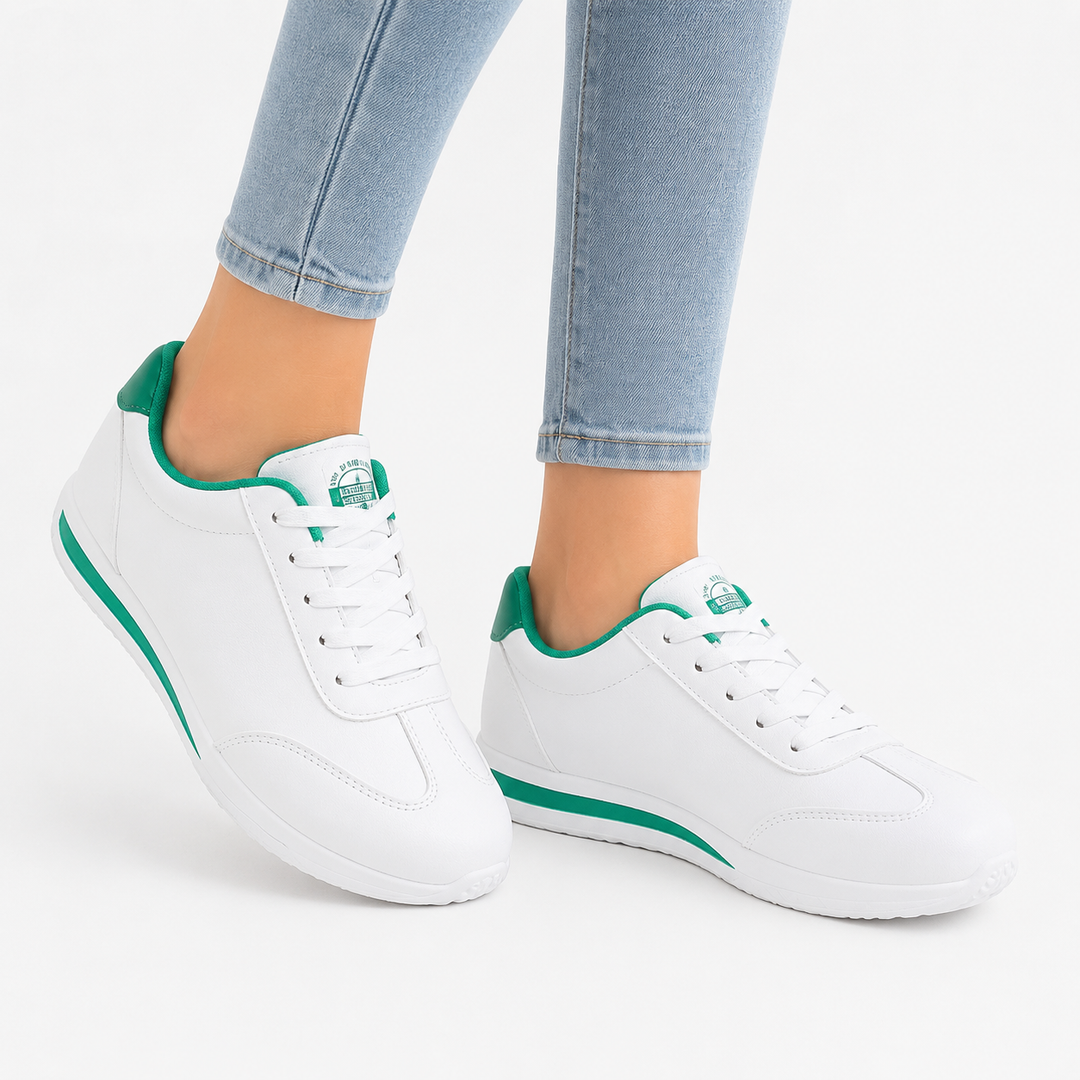 Confortables Baskets Blanches pour Femmes