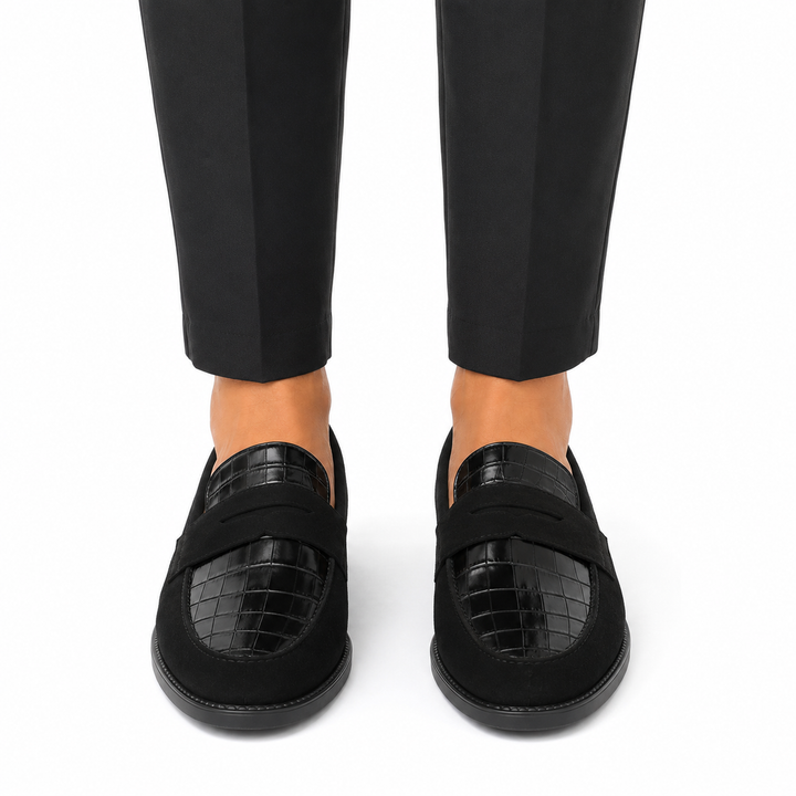 Chaussures Mocassins en Cuir pour Femmes | Modèle Plat