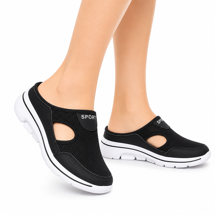 Sandales d'été à enfiler pour femmes