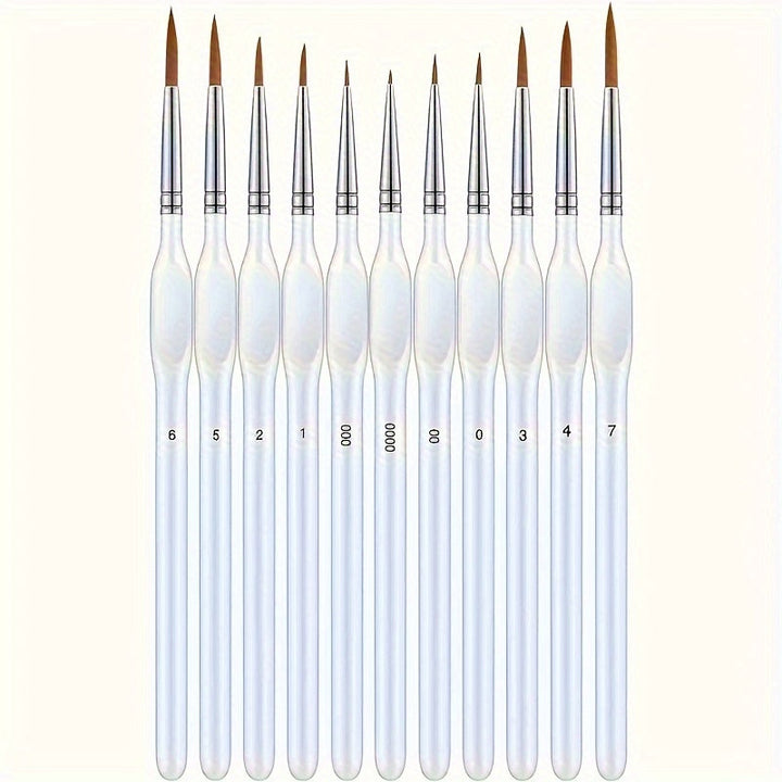 Pinceau de Détail Précis – Parfait pour la Peinture Précise et les Œuvres Intriquées