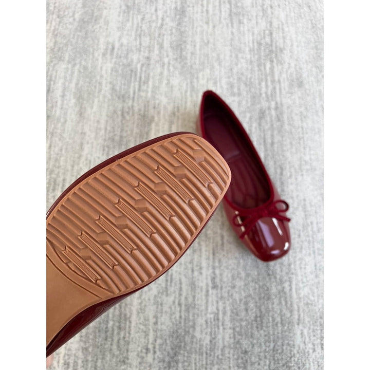 Ballerines en Cuir Verni pour Femmes - Eva