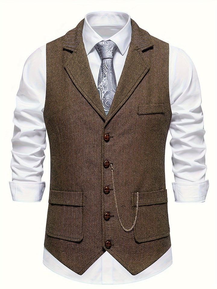 Gilet Classique pour Hommes | Court