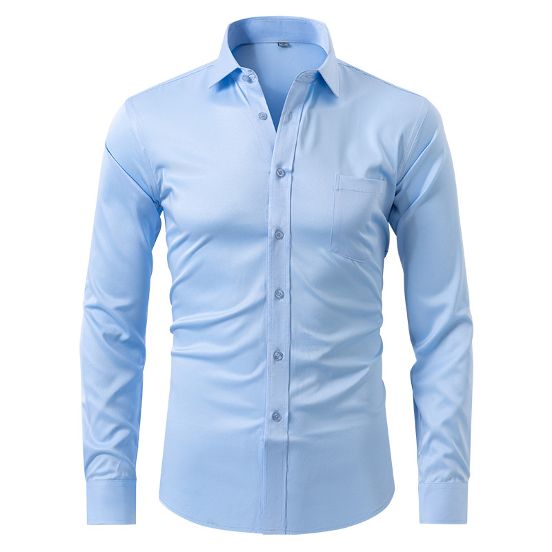 Chemise Anti-Rides pour Homme | Manches Longues