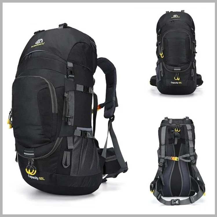 Sac à dos d'aventure étanche 60L