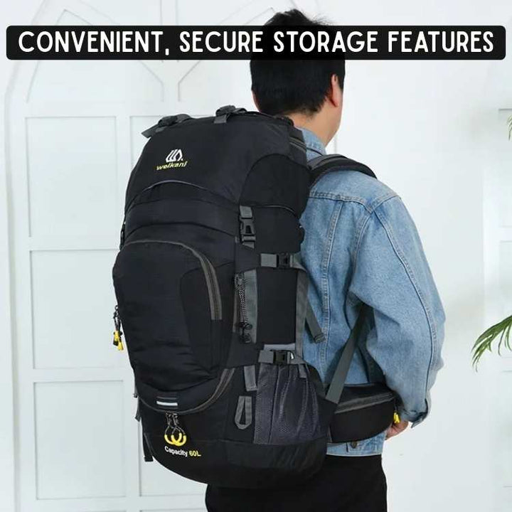 Sac à dos d'aventure étanche 60L