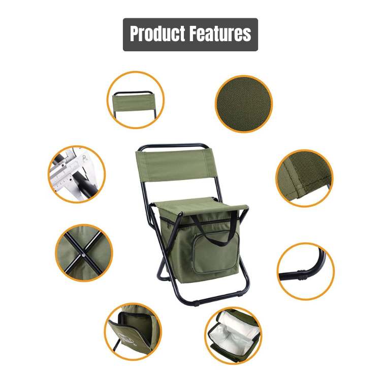 Chaise de Plein Air Pliable et Polyvalente
