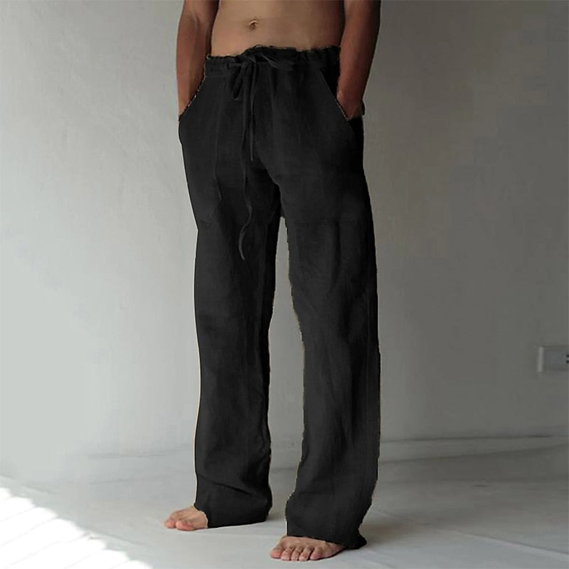 Pantalons en Lin pour Hommes | Long