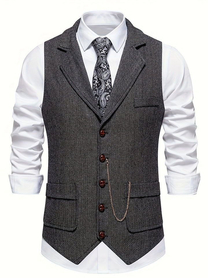 Gilet Classique pour Hommes | Court