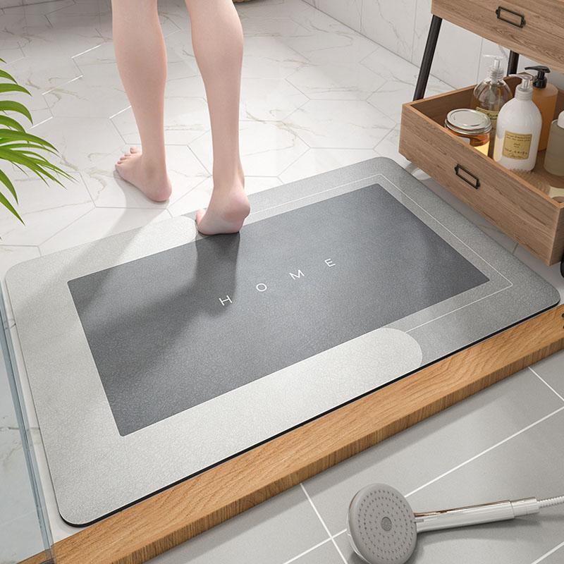 Tapis de Bain Ultra-Absorbant et Sèche Rapidement