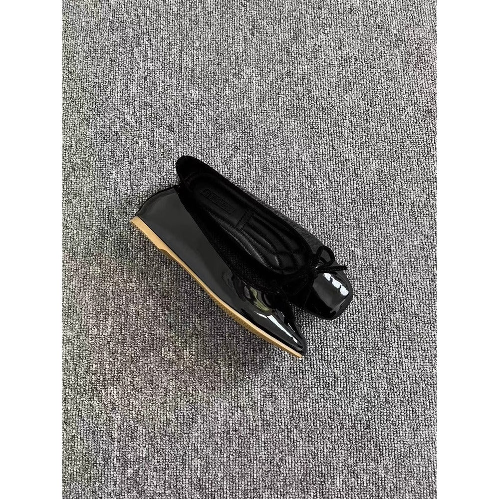 Ballerines en Cuir Verni pour Femmes - Eva