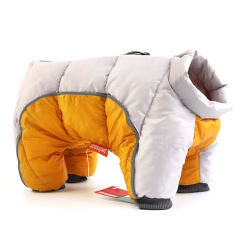 Veste d'Hiver Chaude et Imperméable pour Chiens avec Bandes Réfléchissantes